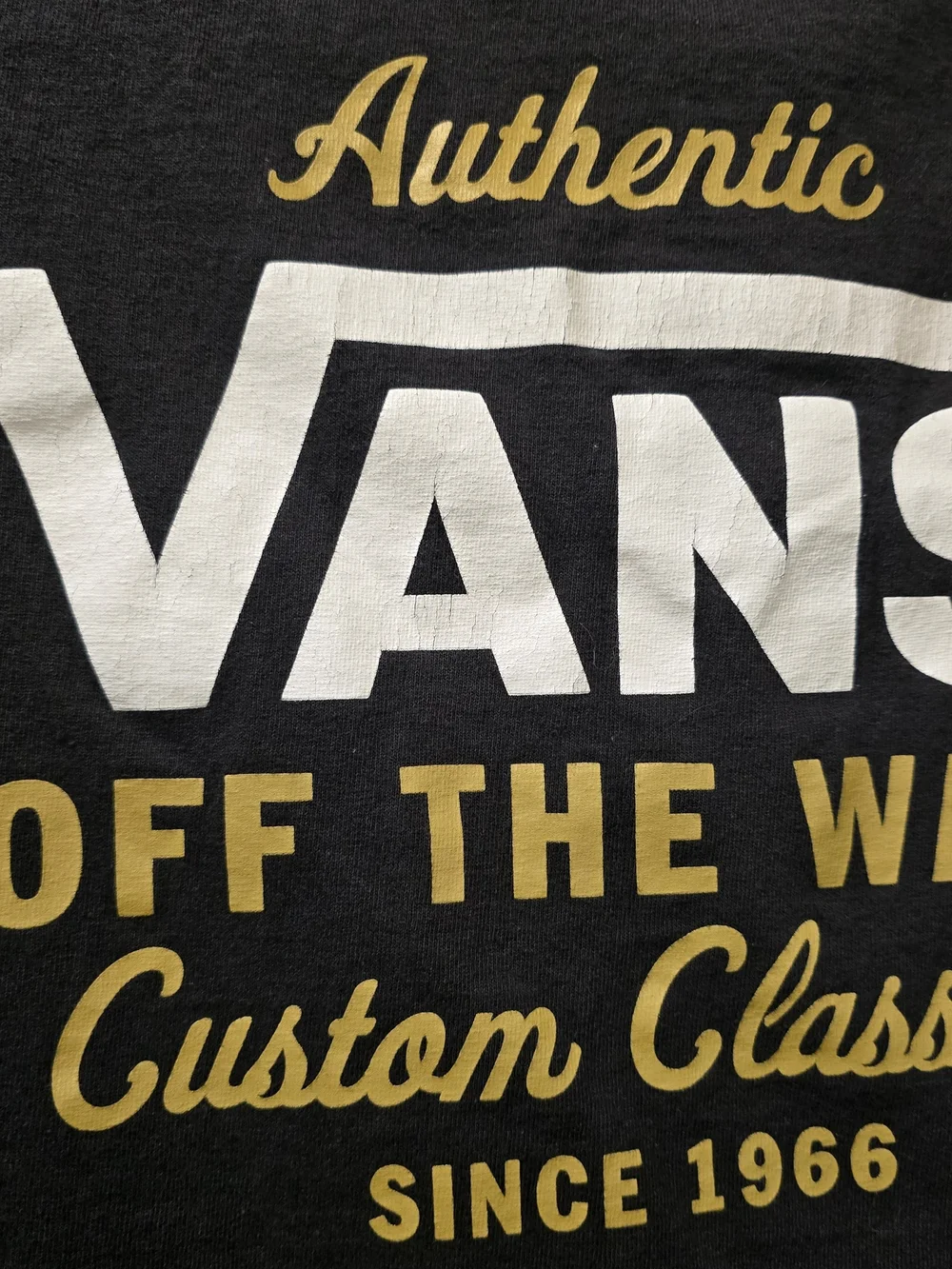 Vans Men's 'Off The Wall' Short Sleeve T-Shirt - Black